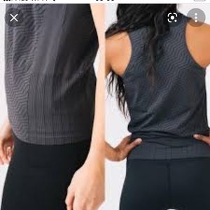 Zyia Chevron Copper Tank size medium EUC